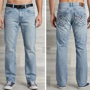 FlyPaper Classic Men’s Relaxed Blue Jeans 32